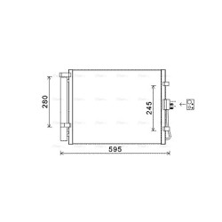 AC Condenser - AVA KAA5150D