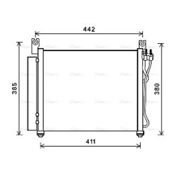 AC Condenser - AVA KAA5158D