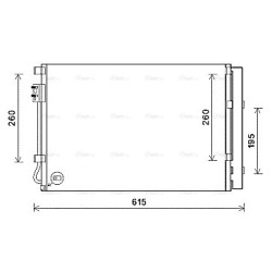 AC Condenser - AVA KAA5280D