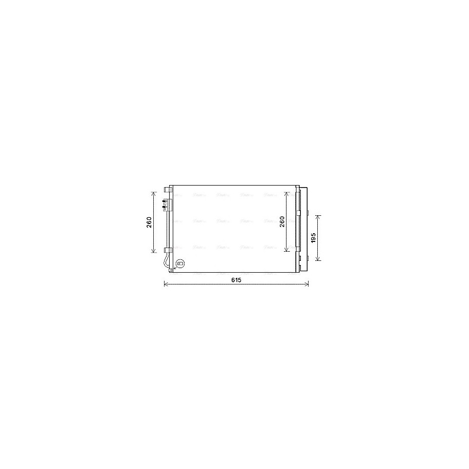 AC Condenser - AVA KAA5280D