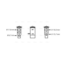 AC Expansion Valve - AVA MC1005
