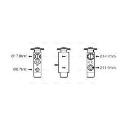 AC Expansion Valve - AVA MN1082