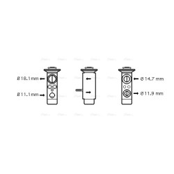AC Expansion Valve - AVA MS1112