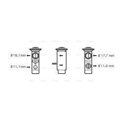 AC Expansion Valve - AVA MS1124