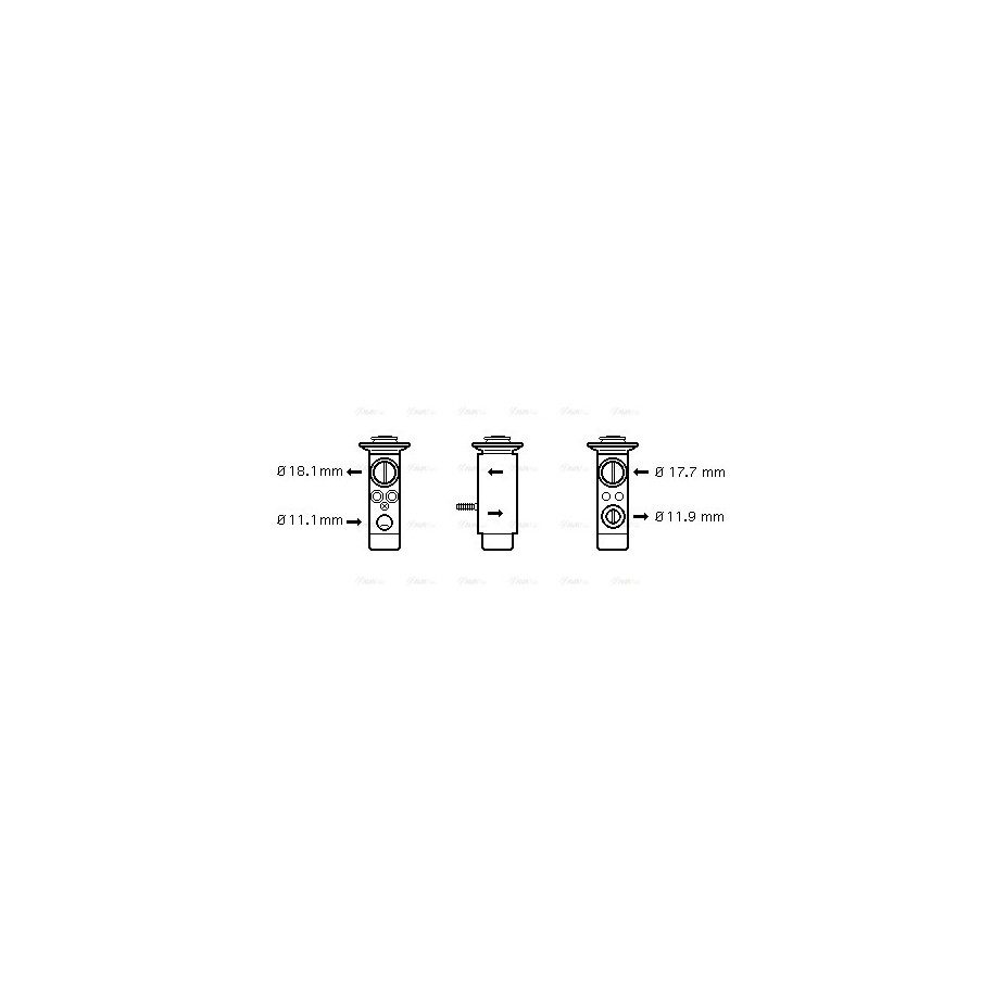 AC Expansion Valve - AVA MS1124