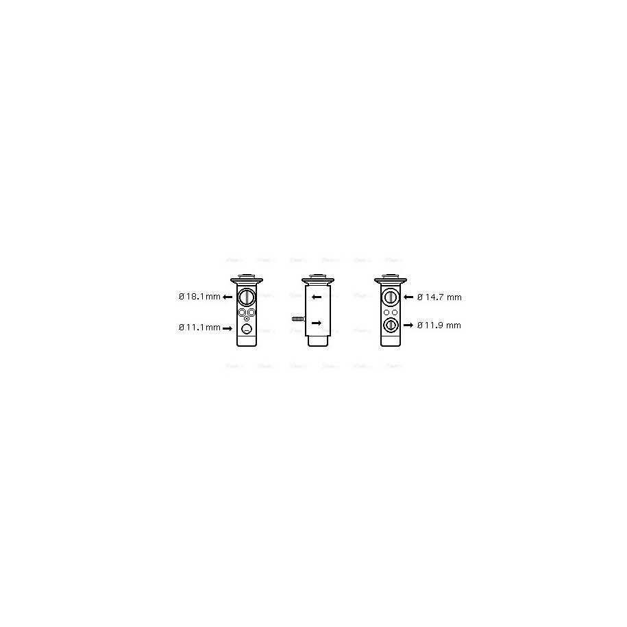 AC Expansion Valve - AVA MS1461