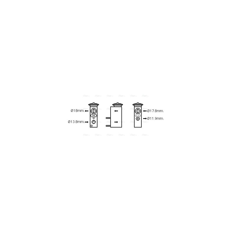 AC Expansion Valve - AVA MS1599