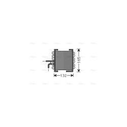Fuel Radiator - AVA MS2481