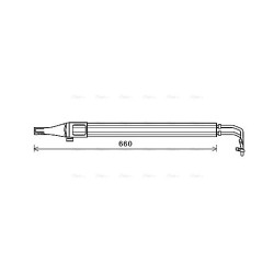 Power Steering Oil Cooler - AVA MS3684