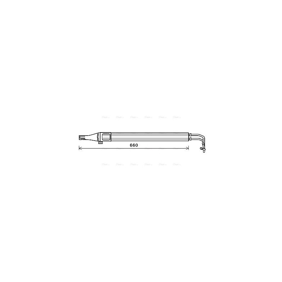Power Steering Oil Cooler - AVA MS3684