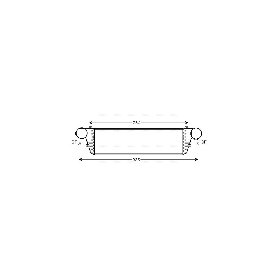 Intercooler - AVA MS4380