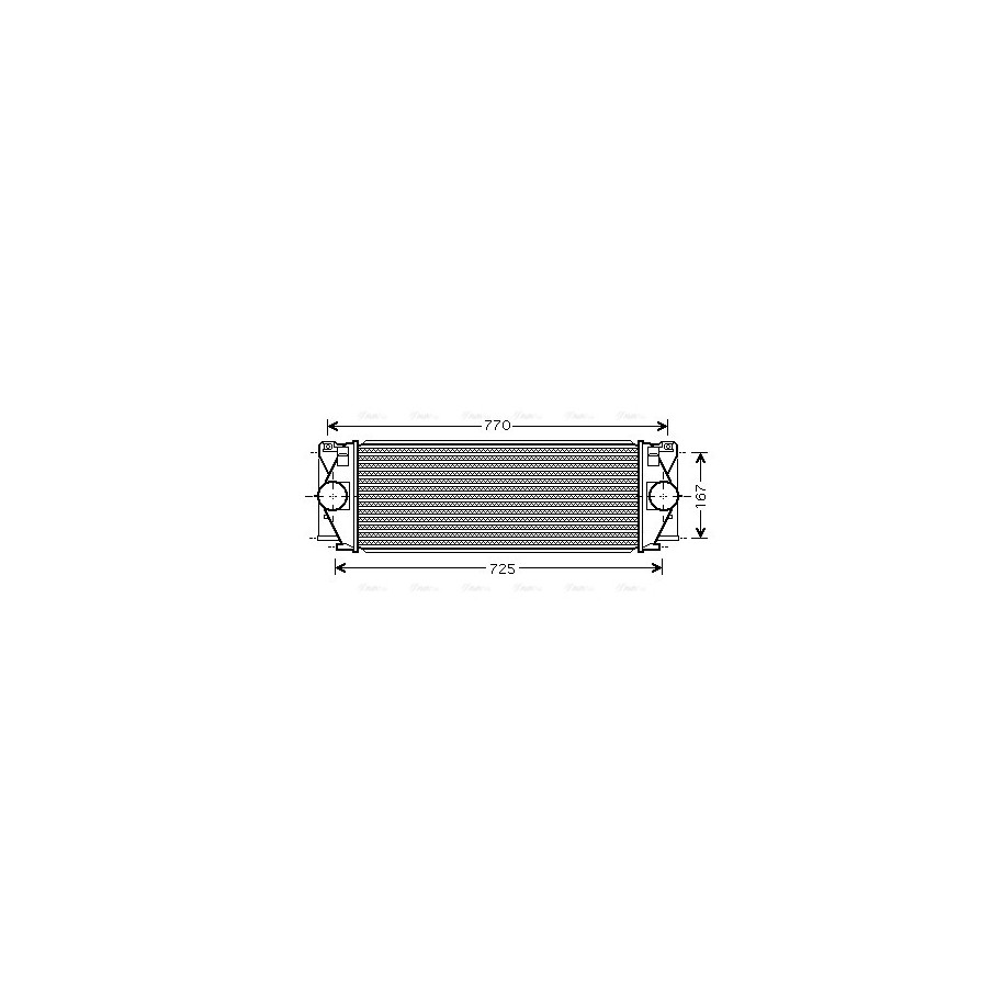 Intercooler - AVA MS4396