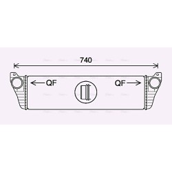 Intercooler - AVA MS4690