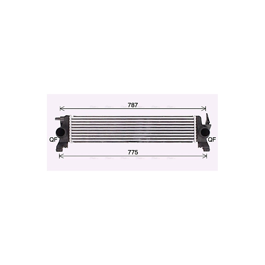 Intercooler - AVA MS4720