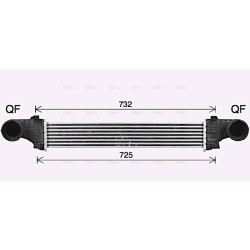 Intercooler - AVA MS4726