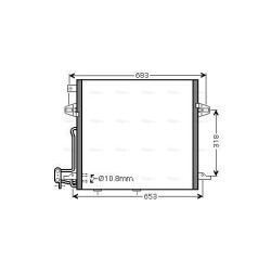 AC Condenser - AVA MS5406D