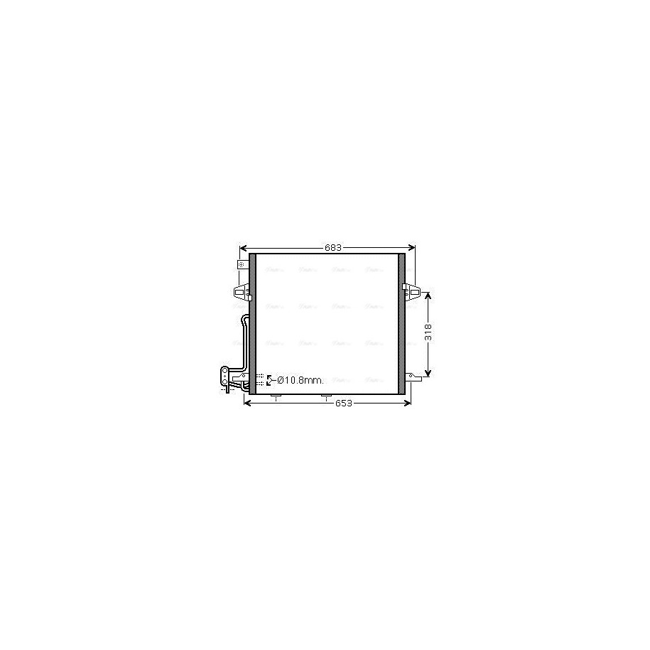 AC Condenser - AVA MS5406D