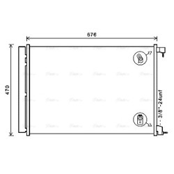 AC Condenser - AVA MS5678D