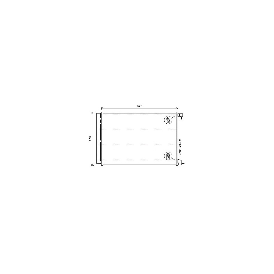 AC Condenser - AVA MS5678D