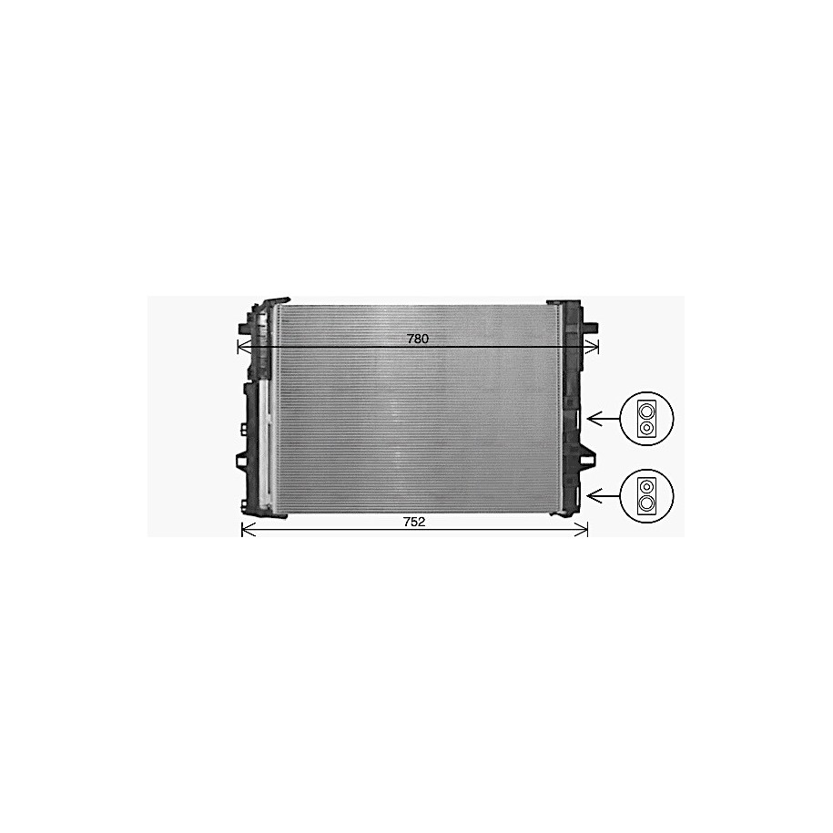 AC Condenser - AVA MS5716D
