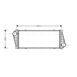 Intercooler - AVA MSA4217