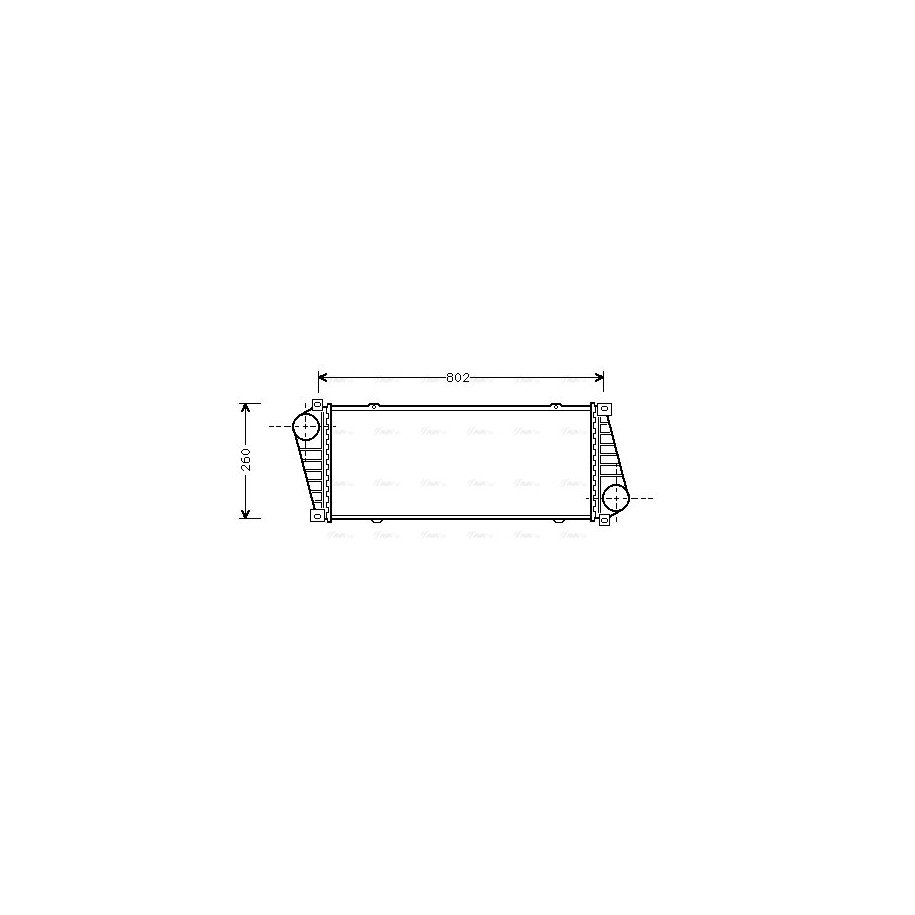 Intercooler - AVA MSA4217