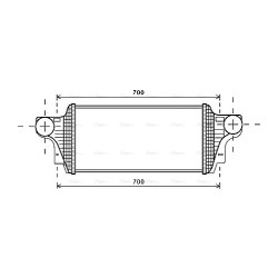 Intercooler - AVA MSA4549