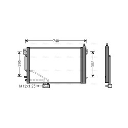 AC Condenser - AVA MSA5200D