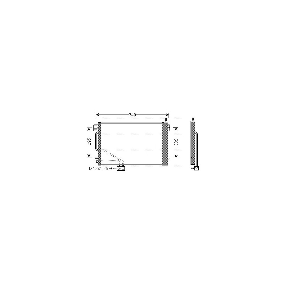 AC Condenser - AVA MSA5200D