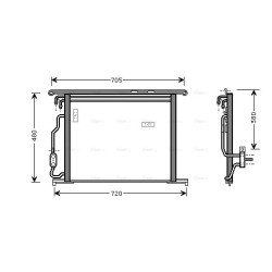 AC Condenser - AVA MSA5280