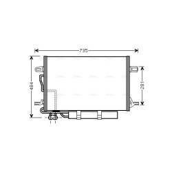AC Condenser - AVA MSA5307D