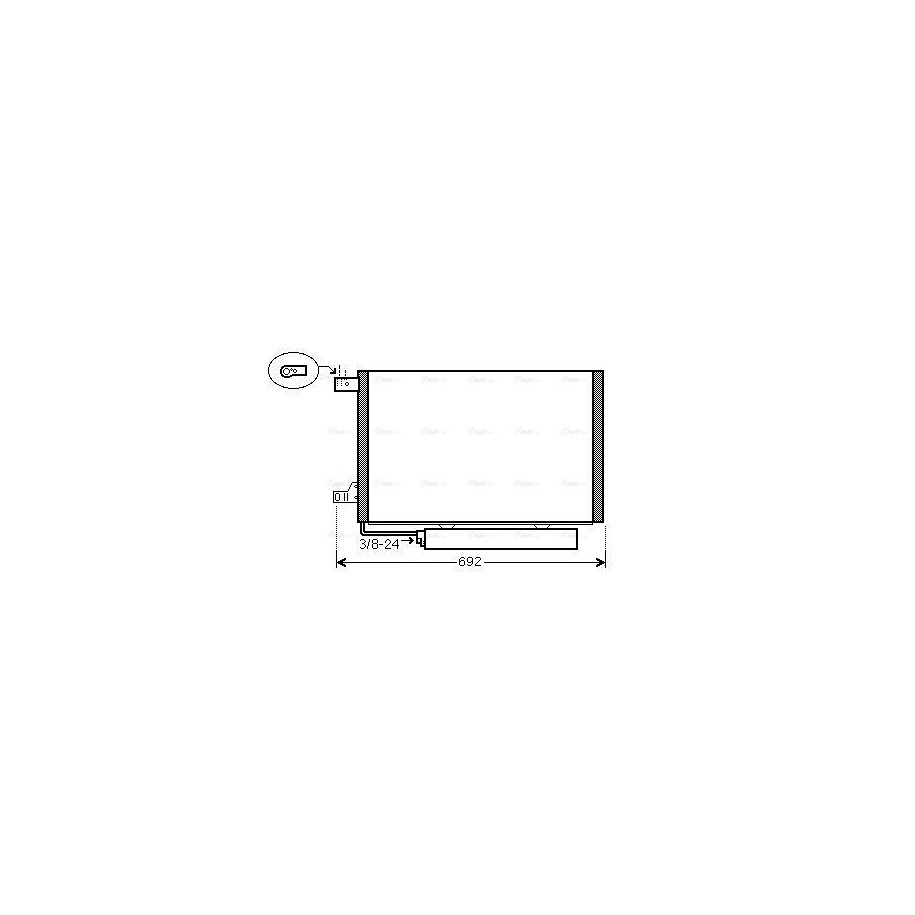 AC Condenser - AVA MSA5386D