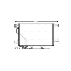 AC Condenser - AVA MSA5435D
