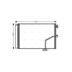 AC Condenser - AVA MSA5450D