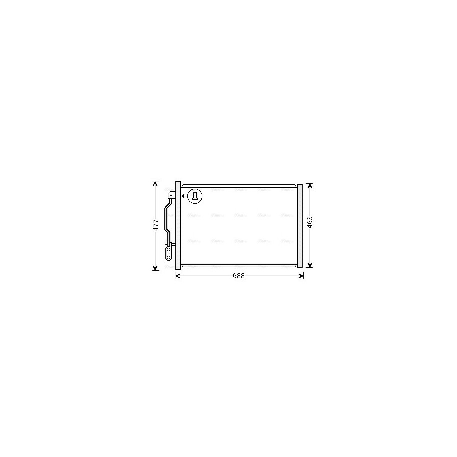 AC Condenser - AVA MSA5605