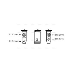 AC Expansion Valve - AVA MT1250