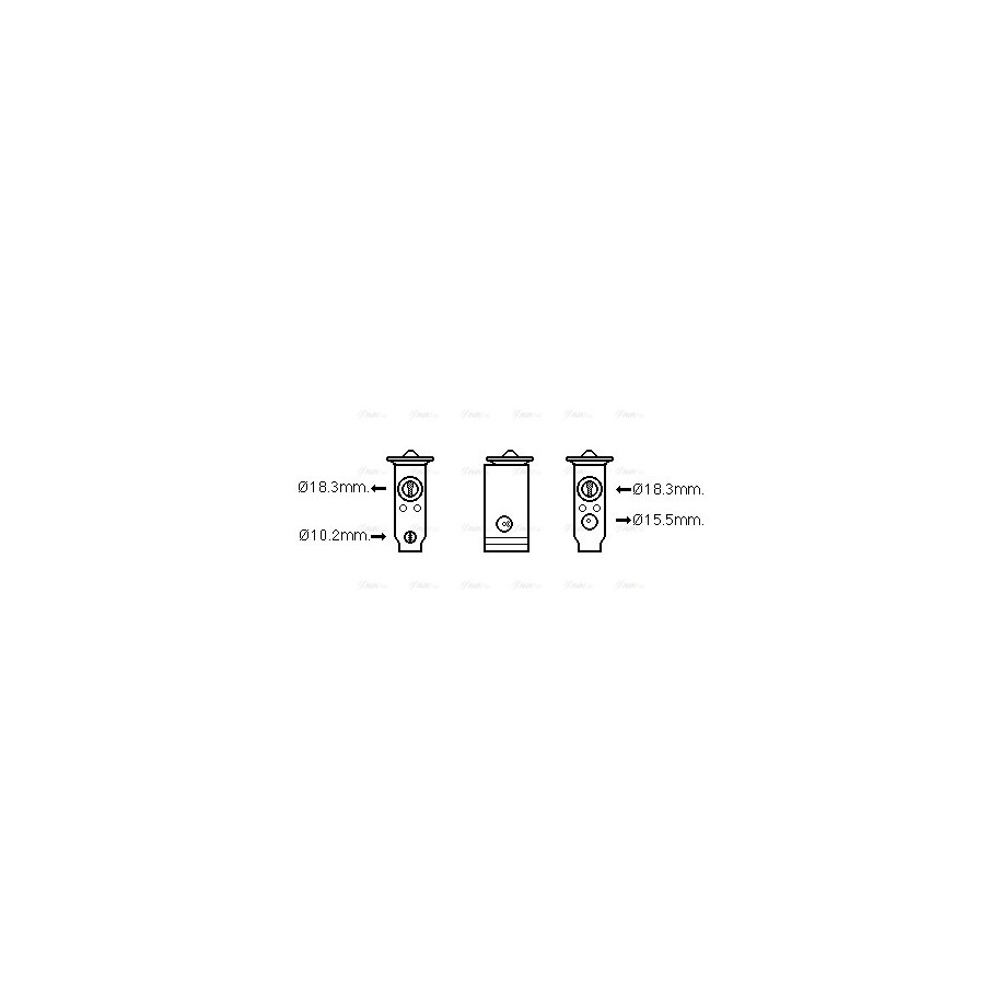 AC Expansion Valve - AVA MT1250