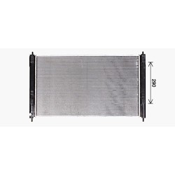 Radiator - Engine Cooling - AVA MT2276