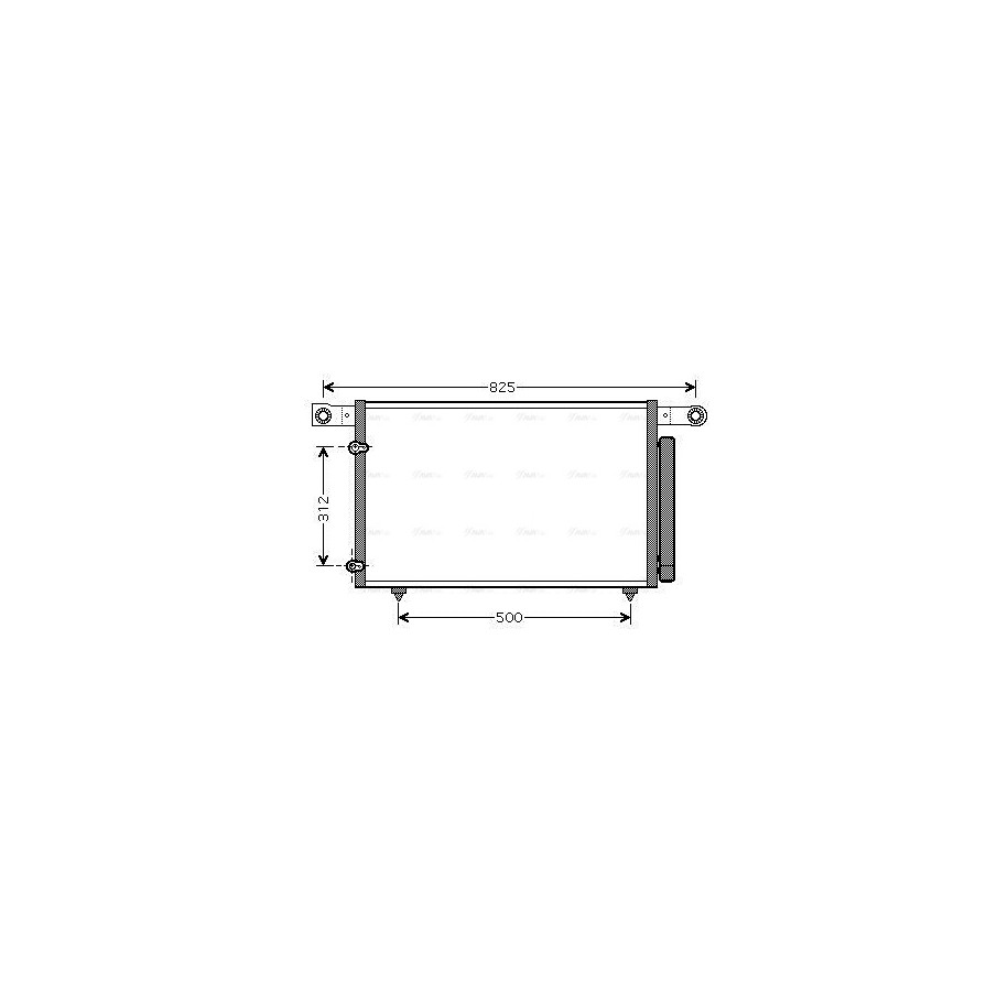 AC Condenser - AVA MZ5196D