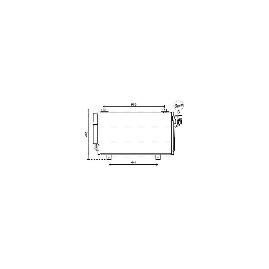AC Condenser - AVA MZ5261D