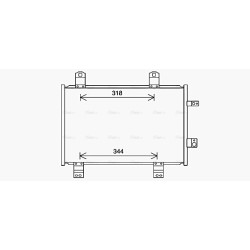AC Condenser - AVA MZ5284