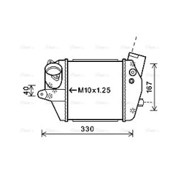Intercooler - AVA MZA4243