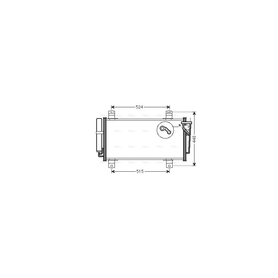 AC Condenser - AVA MZA5231D