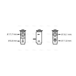 AC Expansion Valve - AVA OL1352