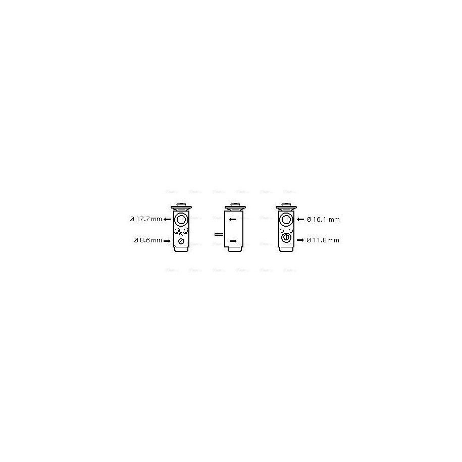 AC Expansion Valve - AVA OL1352
