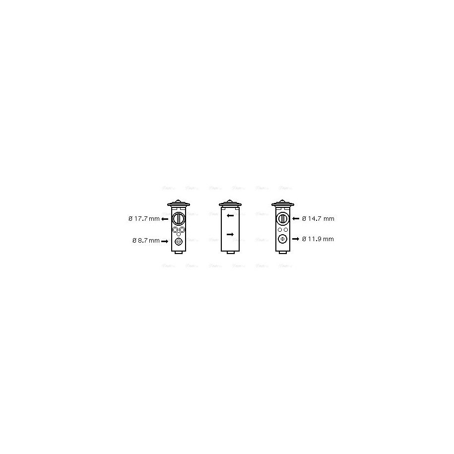 AC Expansion Valve - AVA OL1375