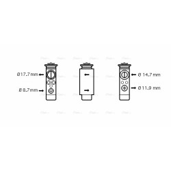 AC Expansion Valve - AVA OL1412