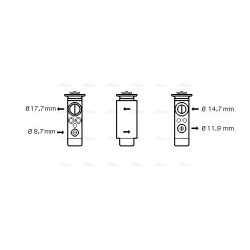 AC Expansion Valve - AVA OL1461