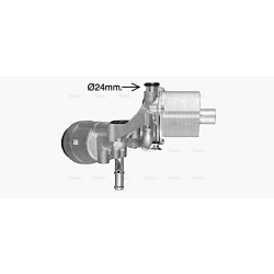 Engine Oil Cooler - AVA OL3702H