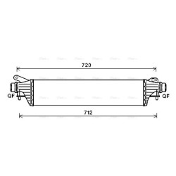 Intercooler - AVA OL4661